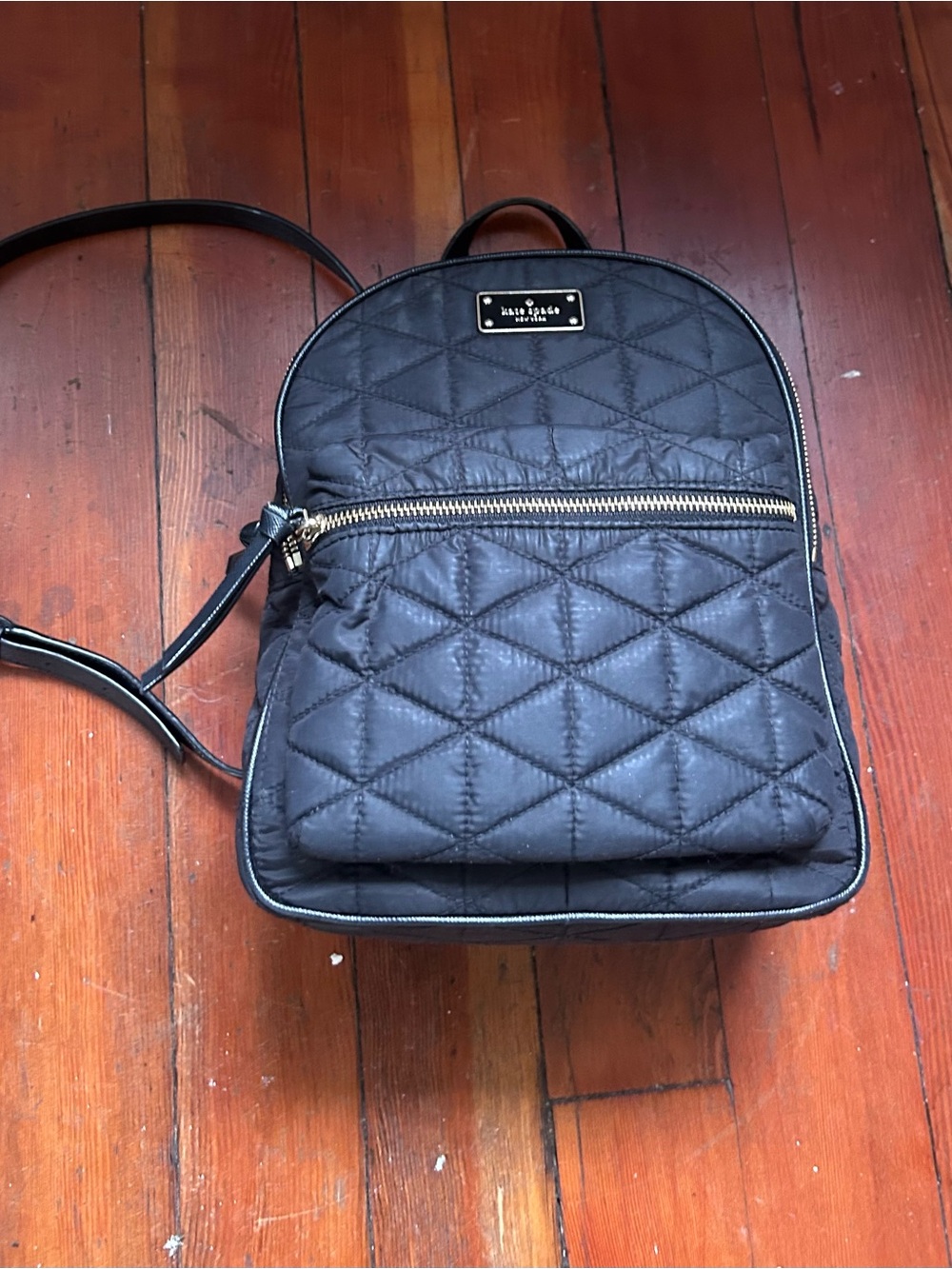 Kate Spade Small Bradley Wilson Road Quilted Backpack - Picture 8 of 17
